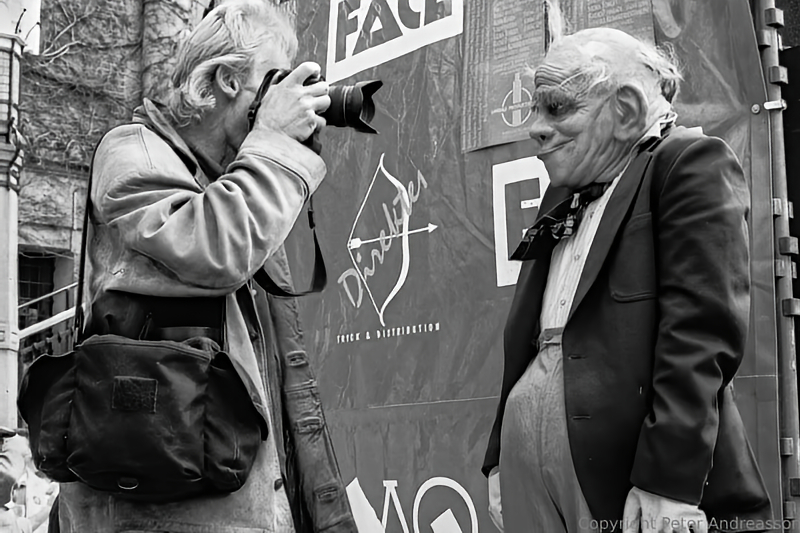 Street photography in Bor&aring;s, Sweden.